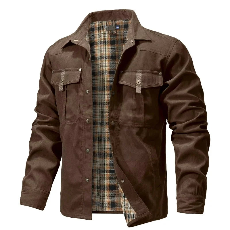 Ironwood™ Overshirt-Jacke Mit Kariertem Innenfutter