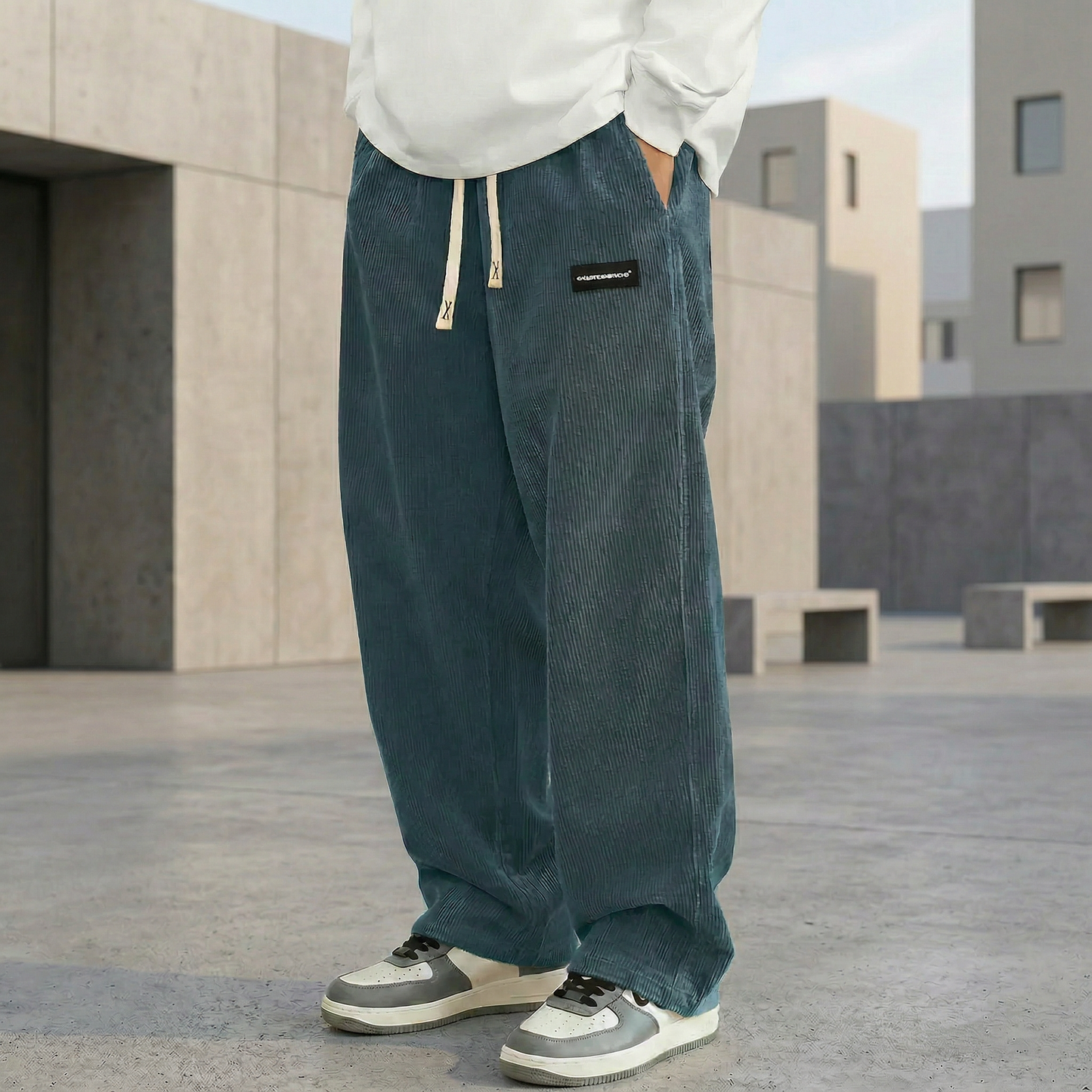 Atlas™-Hose mit Strukturstoff und geradem Schnitt