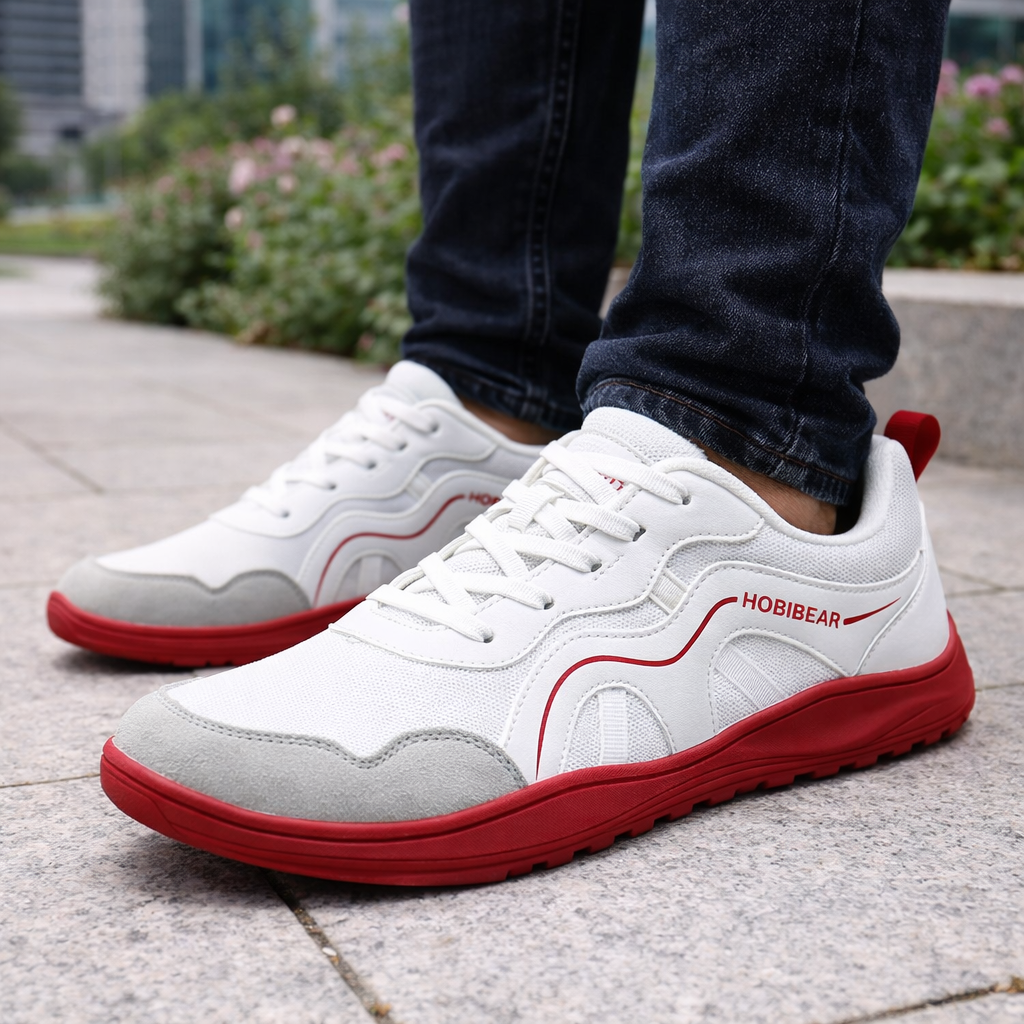 Brian – Bequeme Schnür Turnschuh