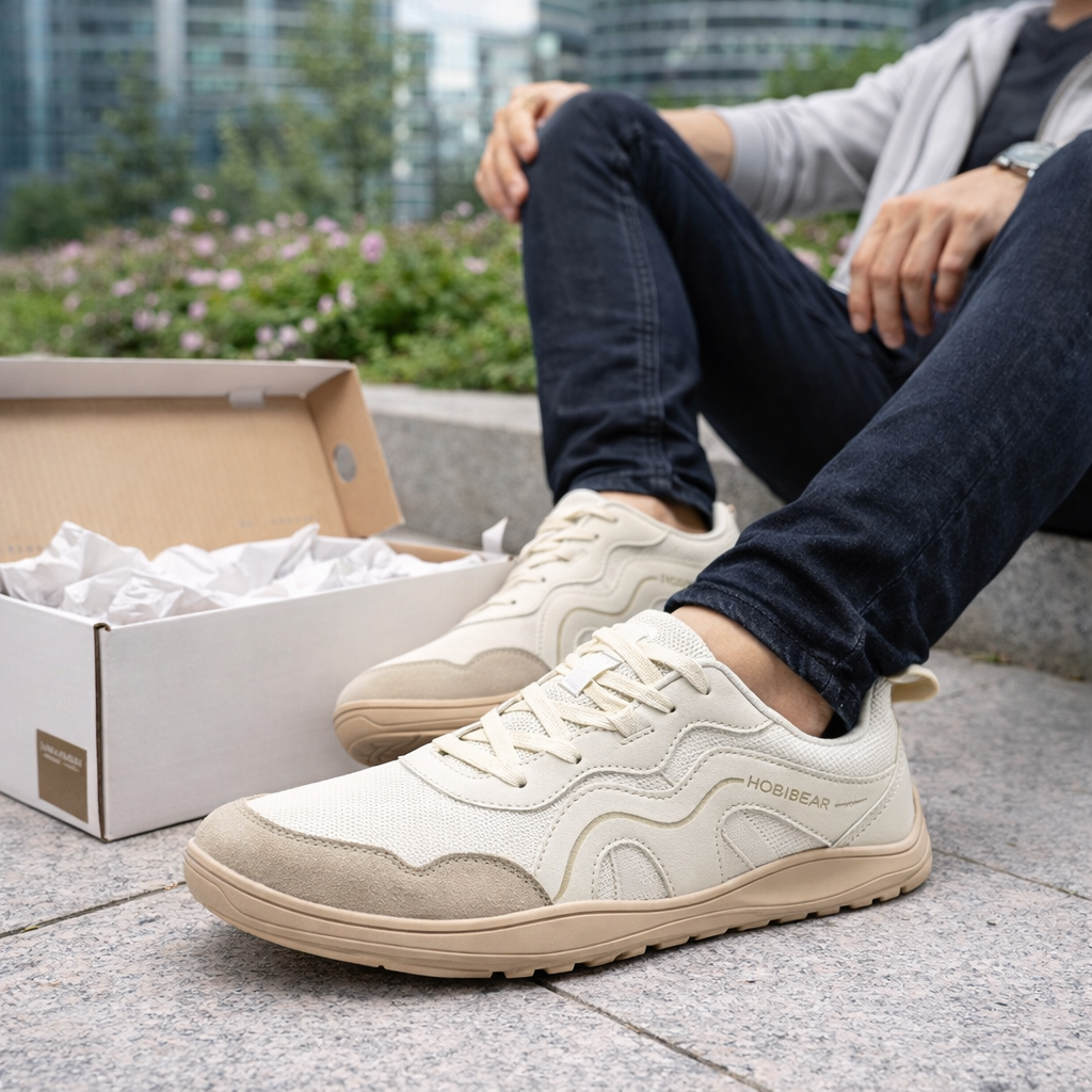 Brian – Bequeme Schnür Turnschuh
