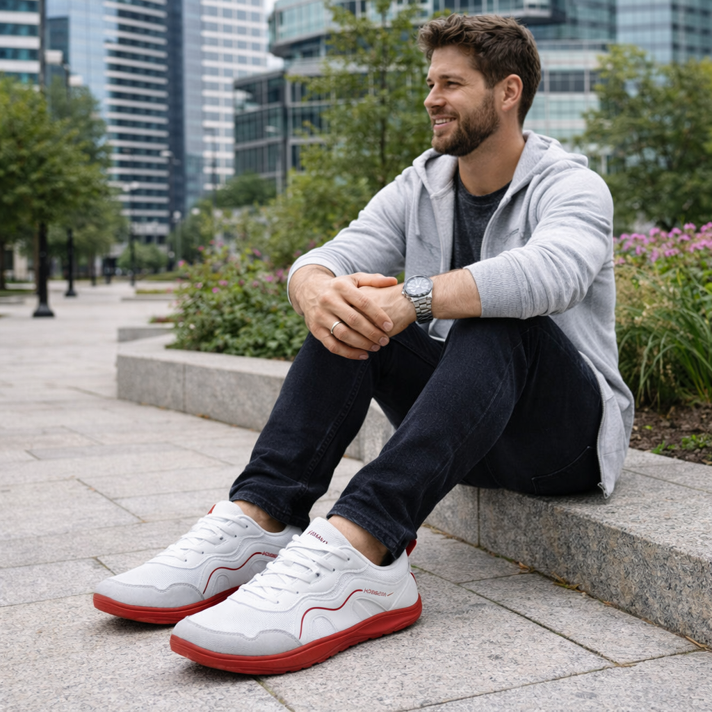 Brian – Bequeme Schnür Turnschuh