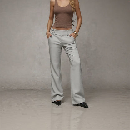 Monclair™-Hose in Premium-Schneiderei mit Elegantem Geradem Schnitt