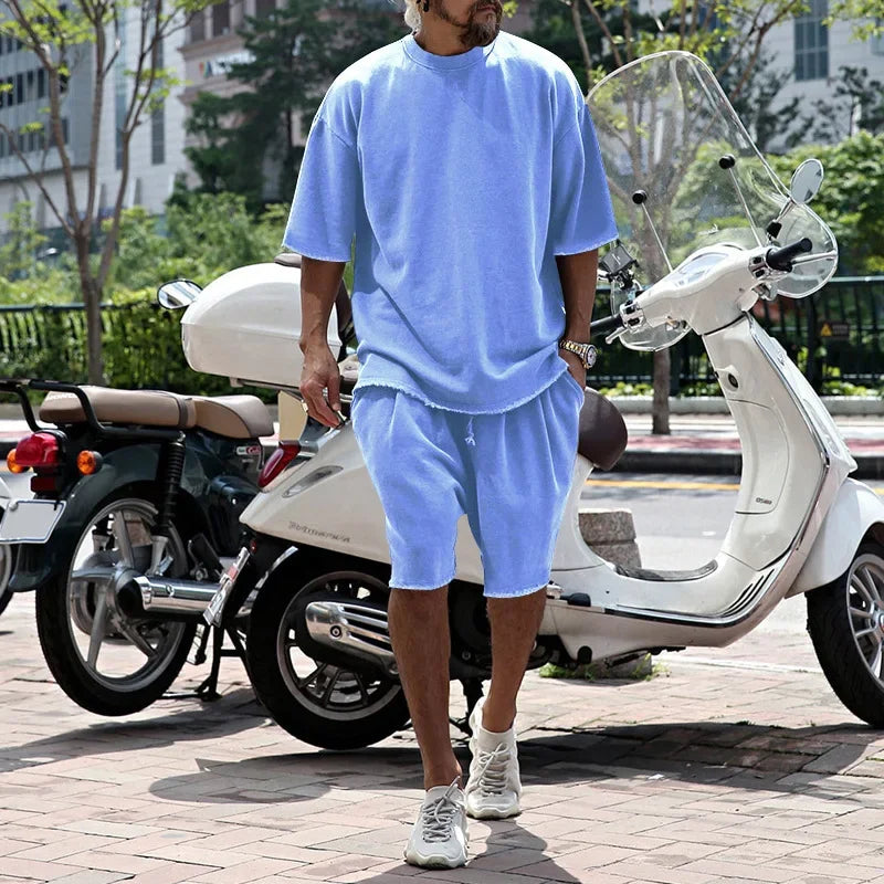 Draxen™-Set aus Premium-Strick mit Oversize-Passform und Streetwear-Style