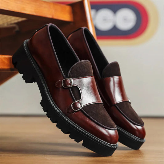 Bruce - Rutschfeste Loafer Aus Leder