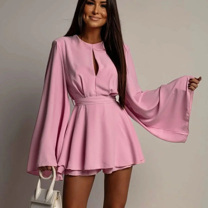 Lunelle™ Jumpsuit mit Offenem Rücken und Zarter Eleganz