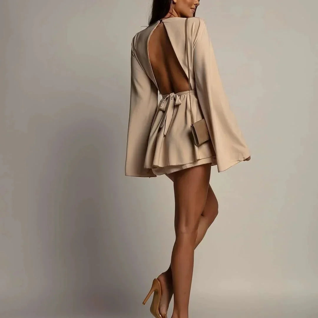 Lunelle™ Jumpsuit mit Offenem Rücken und Zarter Eleganz