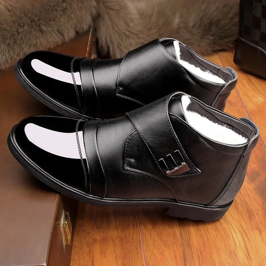 Norvick™ Herrenstiefel mit Warmem Futter und Verstärkter Struktur / Stabilität, Wärme und Lässige Eleganz