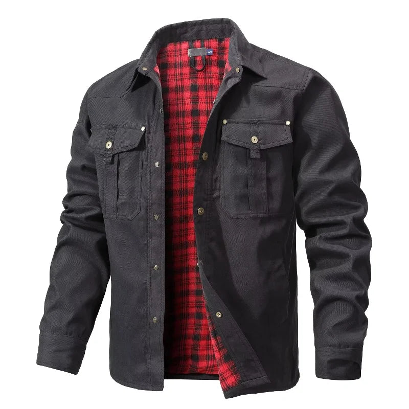 Ironwood™ Overshirt-Jacke Mit Kariertem Innenfutter