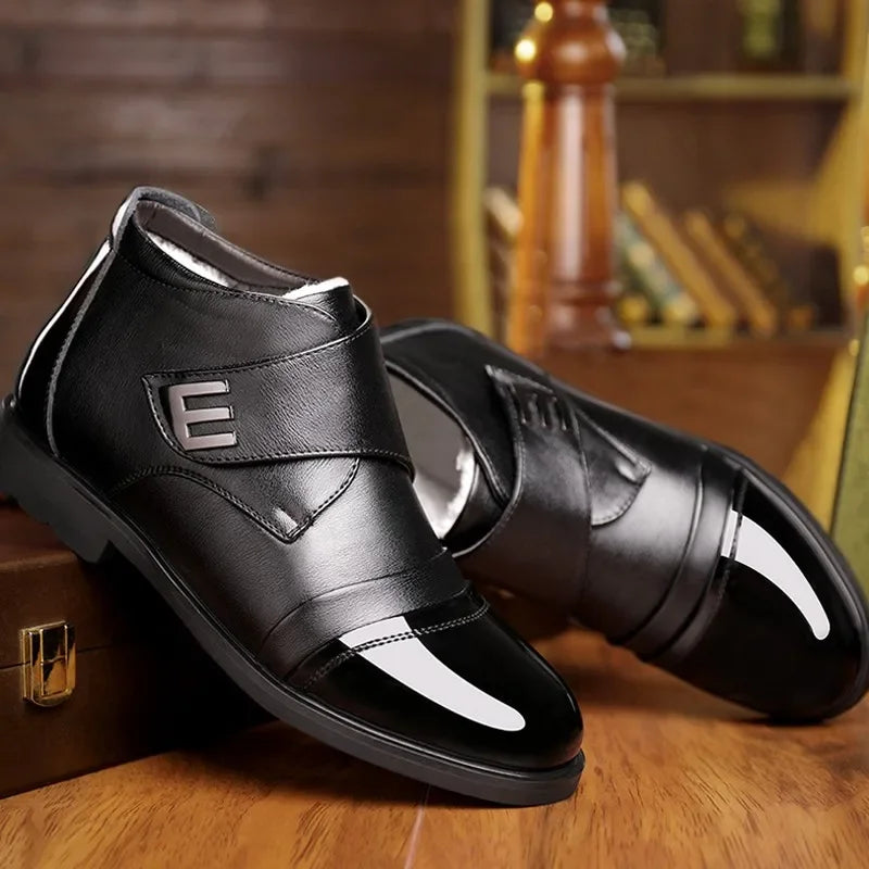 Norvick™ Herrenstiefel mit Warmem Futter und Verstärkter Struktur / Stabilität, Wärme und Lässige Eleganz