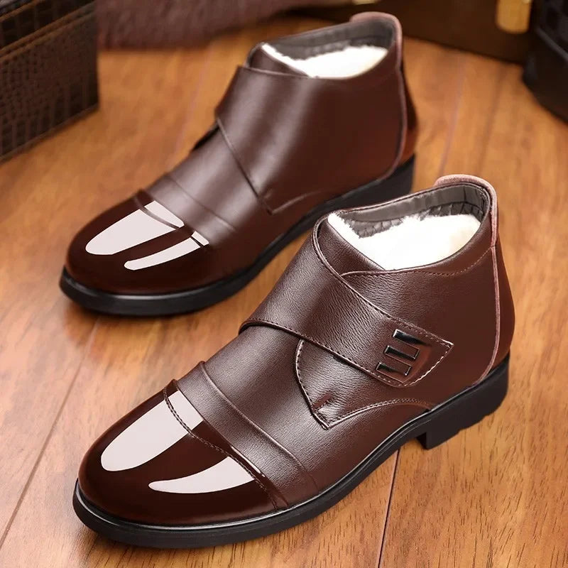Norvick™ Herrenstiefel mit Warmem Futter und Verstärkter Struktur / Stabilität, Wärme und Lässige Eleganz