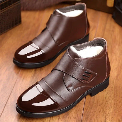 Norvick™ Herrenstiefel mit Warmem Futter und Verstärkter Struktur / Stabilität, Wärme und Lässige Eleganz
