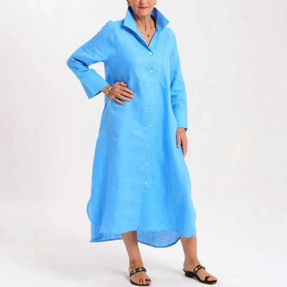 Arthea™-Kleid mit Klarer Silhouette und Edlem Griff