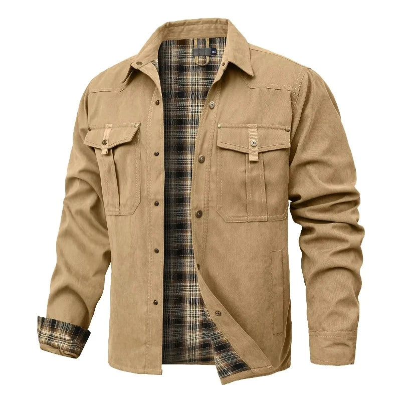 Ironwood™ Overshirt-Jacke Mit Kariertem Innenfutter