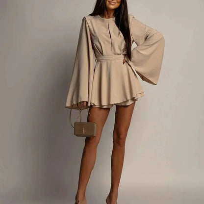 Lunelle™ Jumpsuit mit Offenem Rücken und Zarter Eleganz