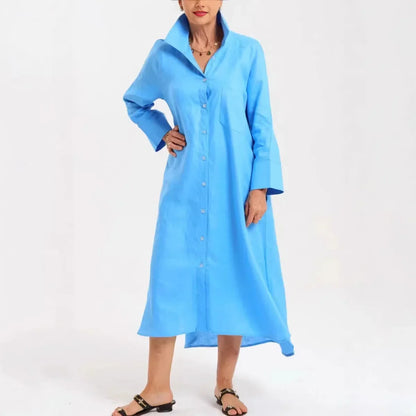 Arthea™-Kleid mit Klarer Silhouette und Edlem Griff