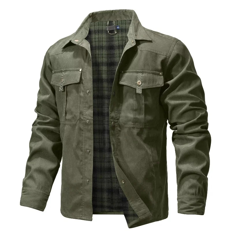 Ironwood™ Overshirt-Jacke Mit Kariertem Innenfutter