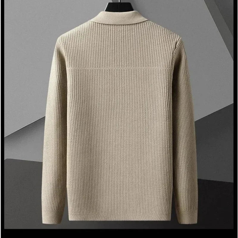 Nolan™ Strickjacke aus Strukturiertem Strick mit Hochwertiger Verarbeitung / Lässige Eleganz für Kühlere Tage!