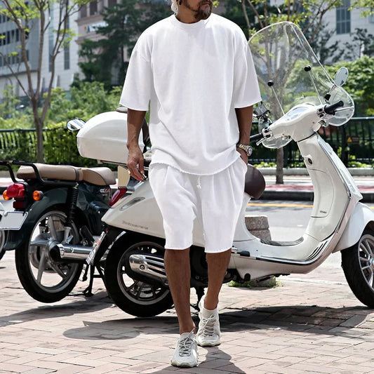 Draxen™-Set aus Premium-Strick mit Oversize-Passform und Streetwear-Style