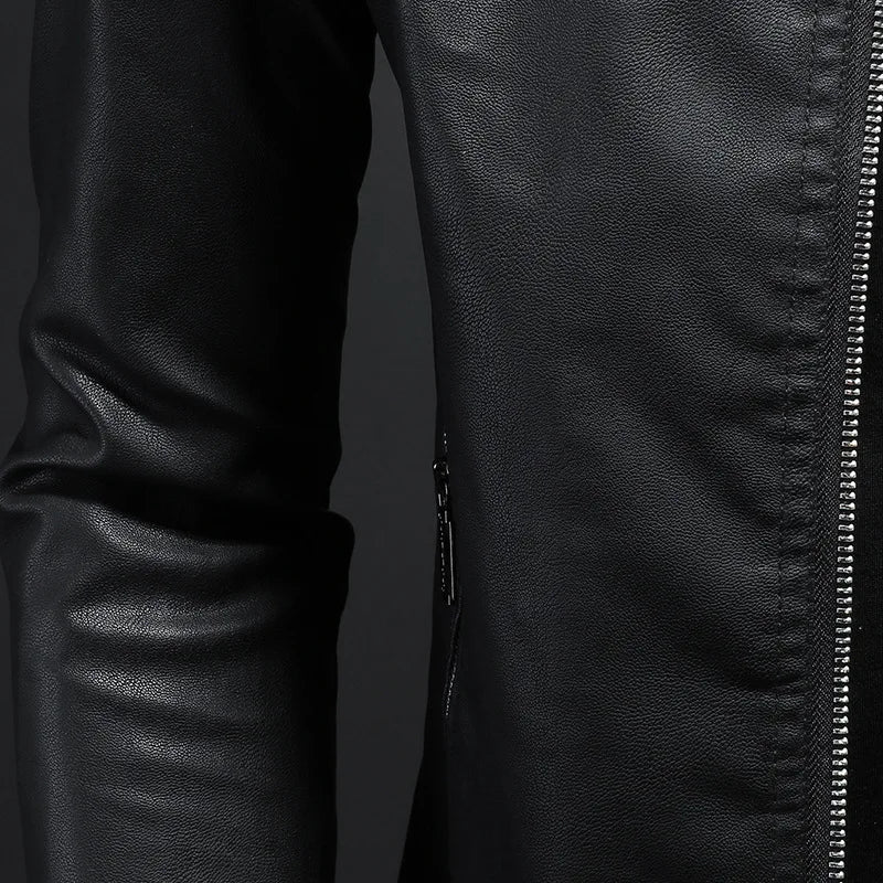 Auron™ Lederjacke Mit Premium-Finish Und Dominanter Ausstrahlung