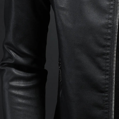 Auron™ Lederjacke Mit Premium-Finish Und Dominanter Ausstrahlung