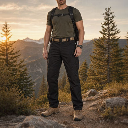 Nolan™ Taktikhose aus strapazierfähigem, wasserdichtem Twill mit zahlreichen Taschen