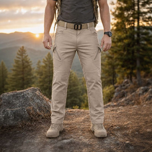 Nolan™ Taktikhose aus strapazierfähigem, wasserdichtem Twill mit zahlreichen Taschen