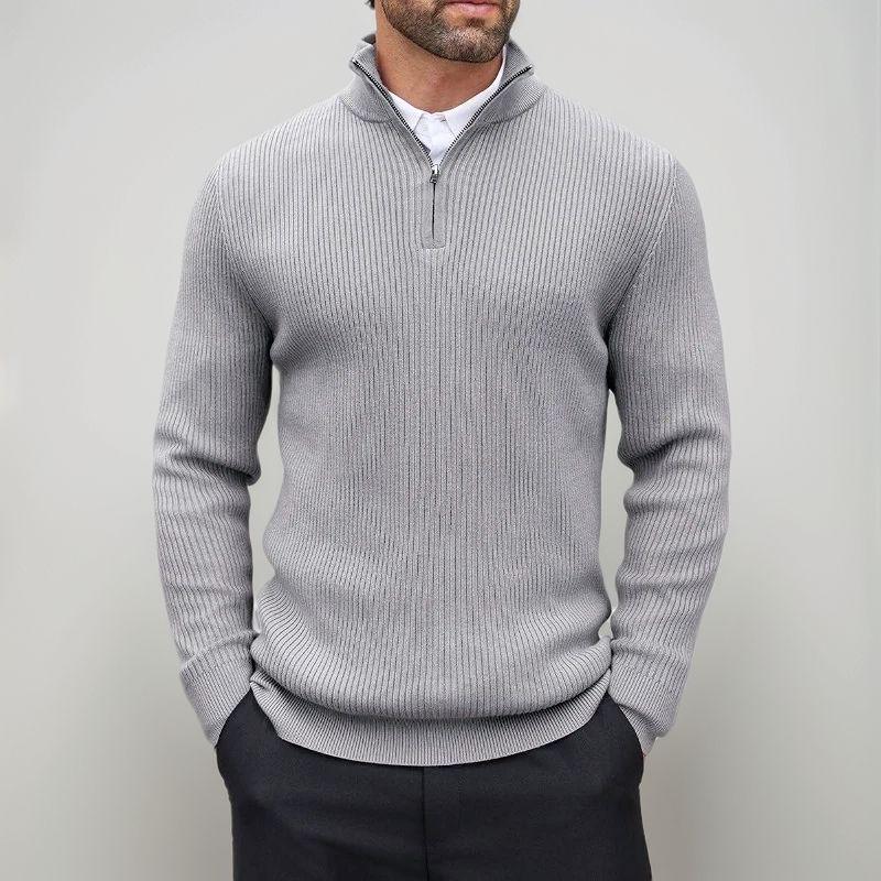Walhalla™-Pullover aus hochwertigem Rippstrick mit Rollkragen / Minimalistisches Design, makellose Struktur und eine beeindruckende Präsenz!