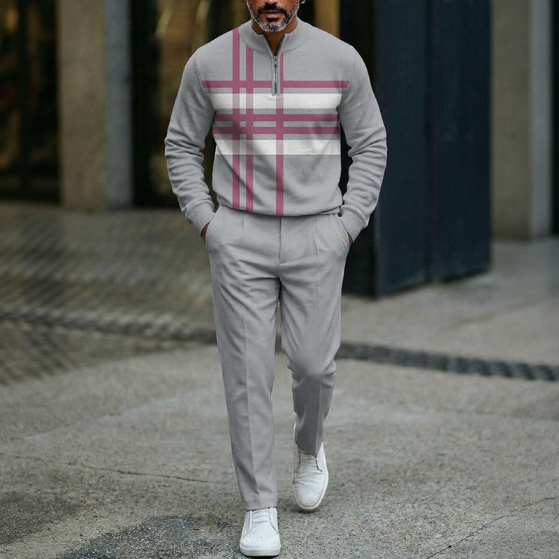 Hamburg™-Set mit Half-Zip-Kragen und gerader Passform