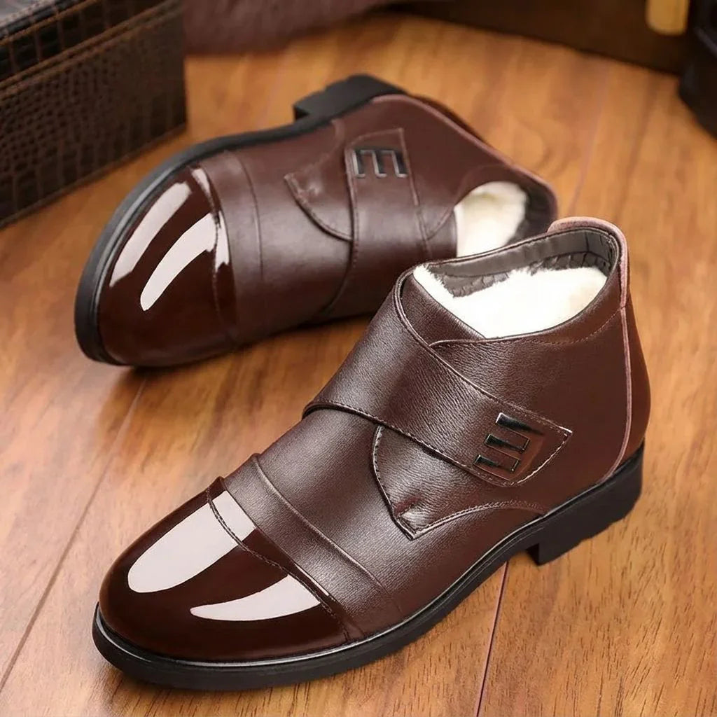 Norvick™ Herrenstiefel mit Warmem Futter und Verstärkter Struktur / Stabilität, Wärme und Lässige Eleganz