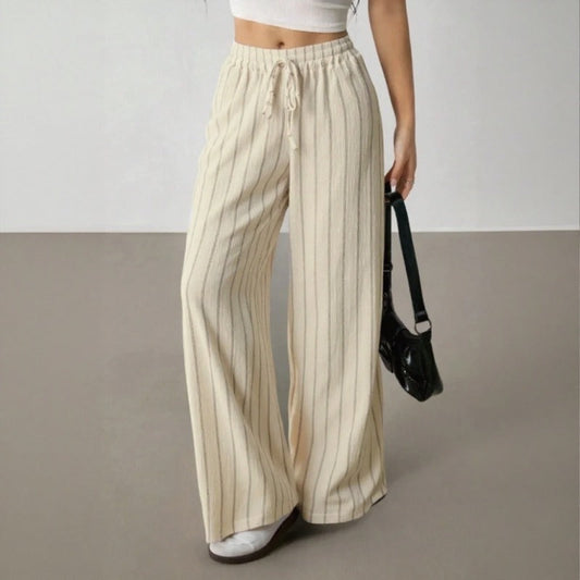 Zirelle™ Pants with Elegant Stripes and Smart Comfort
