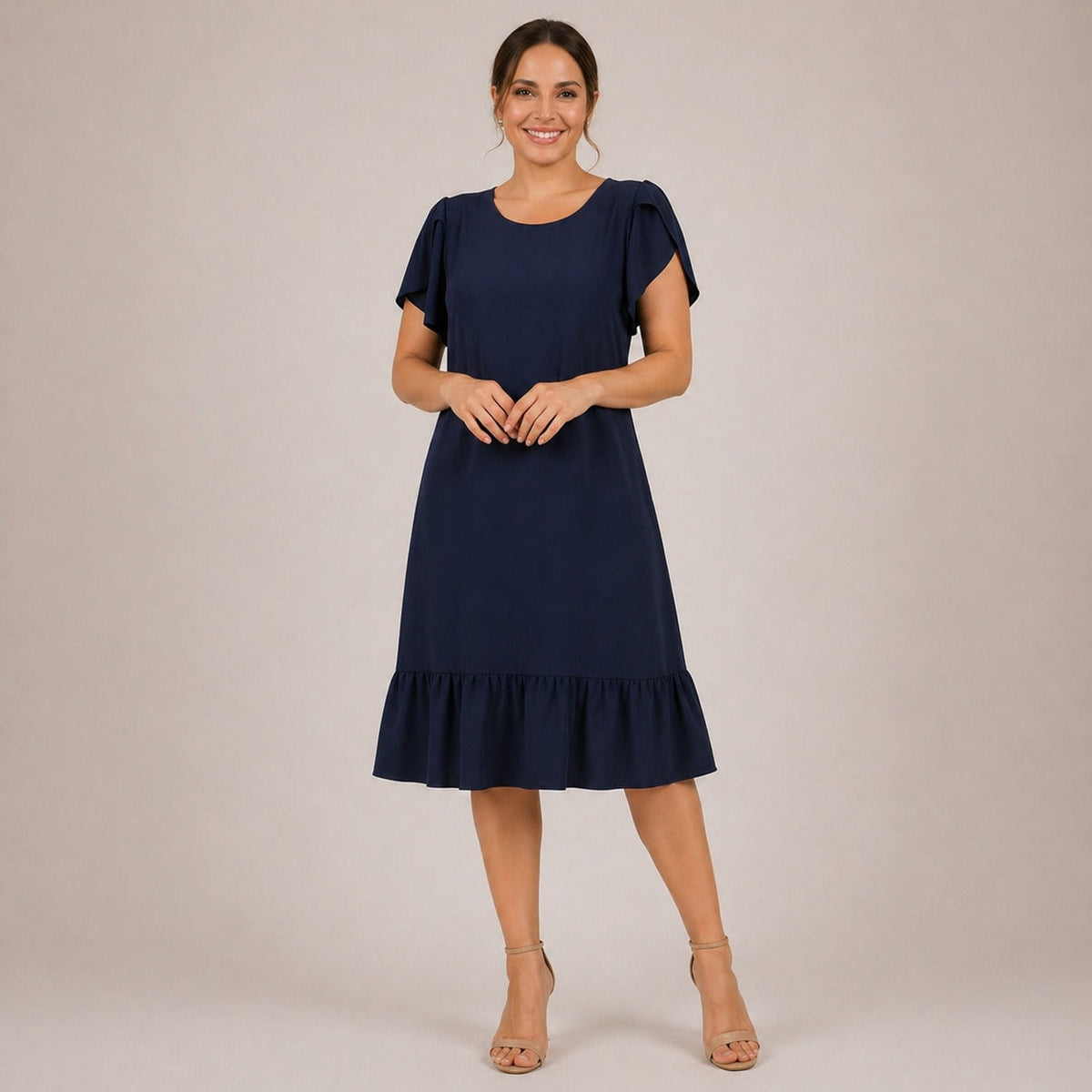Dallora™ Kleid aus leichtem Jeansstoff mit müheloser Leichtigkeit und zeitlosem Charme