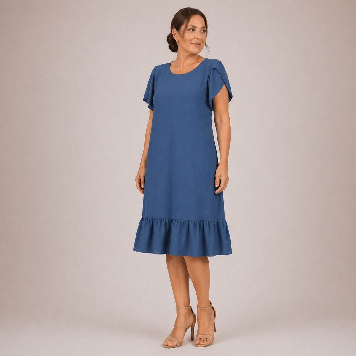 Dallora™ Kleid aus leichtem Jeansstoff mit müheloser Leichtigkeit und zeitlosem Charme