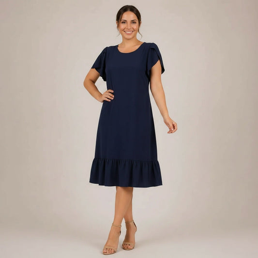 Dallora™ Kleid aus leichtem Jeansstoff mit müheloser Leichtigkeit und zeitlosem Charme