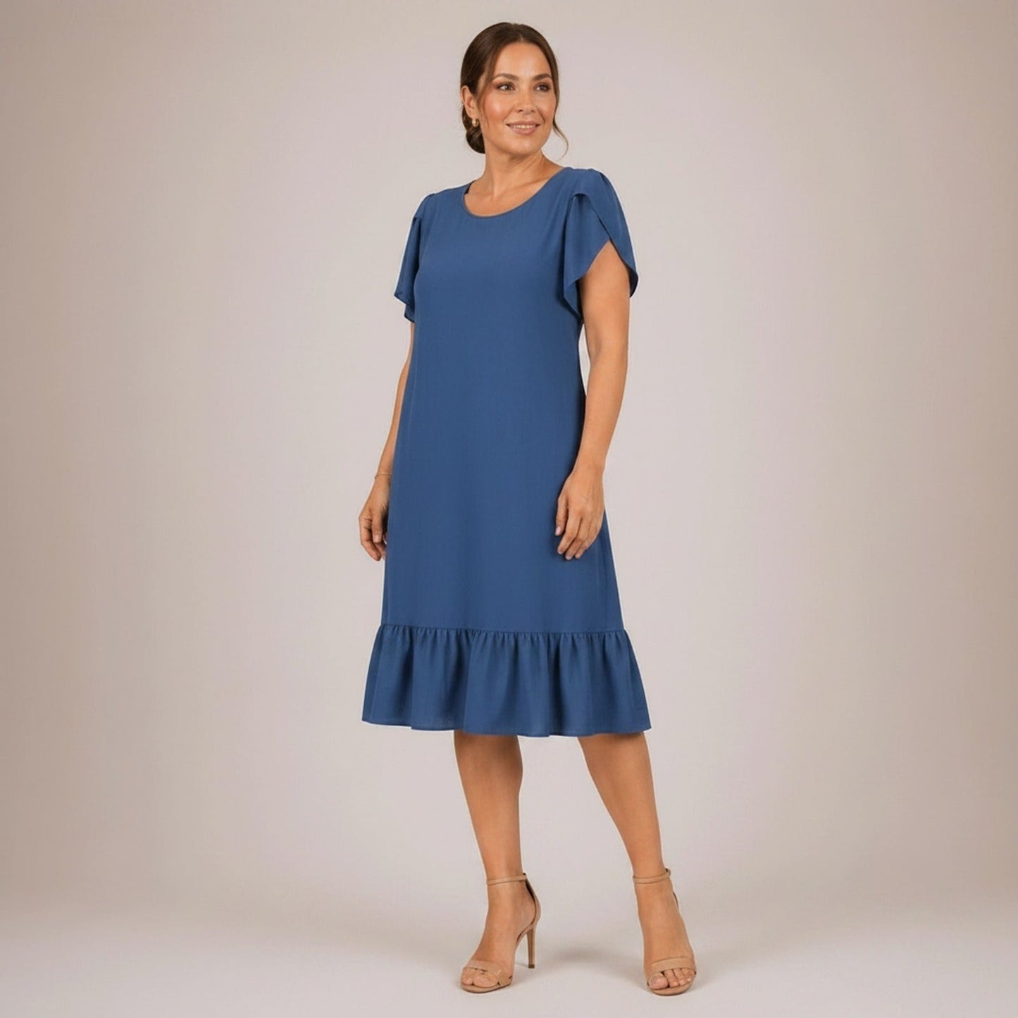 Dallora™ Kleid aus leichtem Jeansstoff mit müheloser Leichtigkeit und zeitlosem Charme
