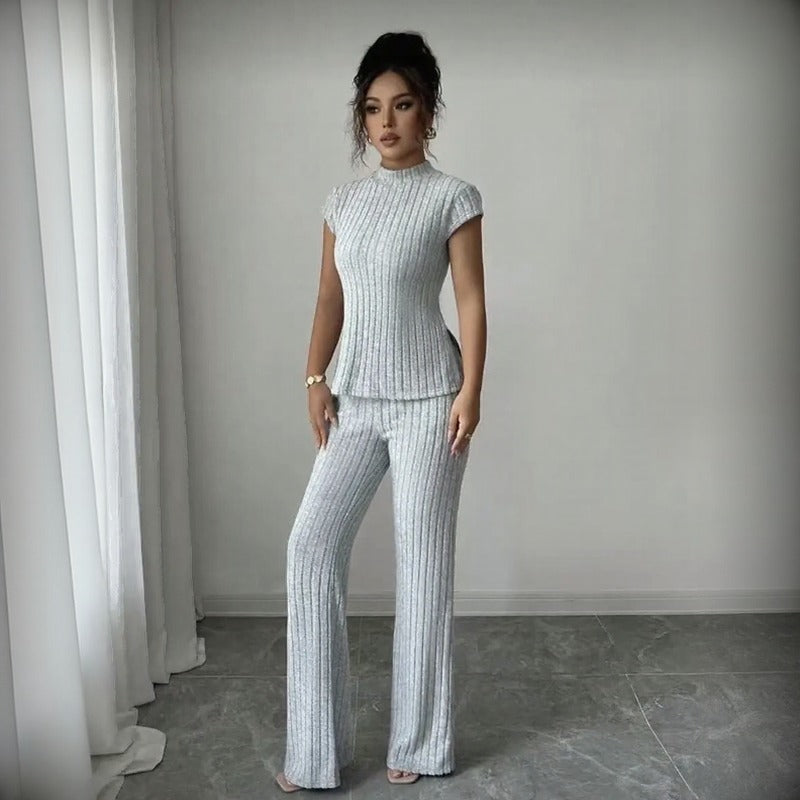 Selmira™ Geripptes Set mit Minimalistischer Eleganz