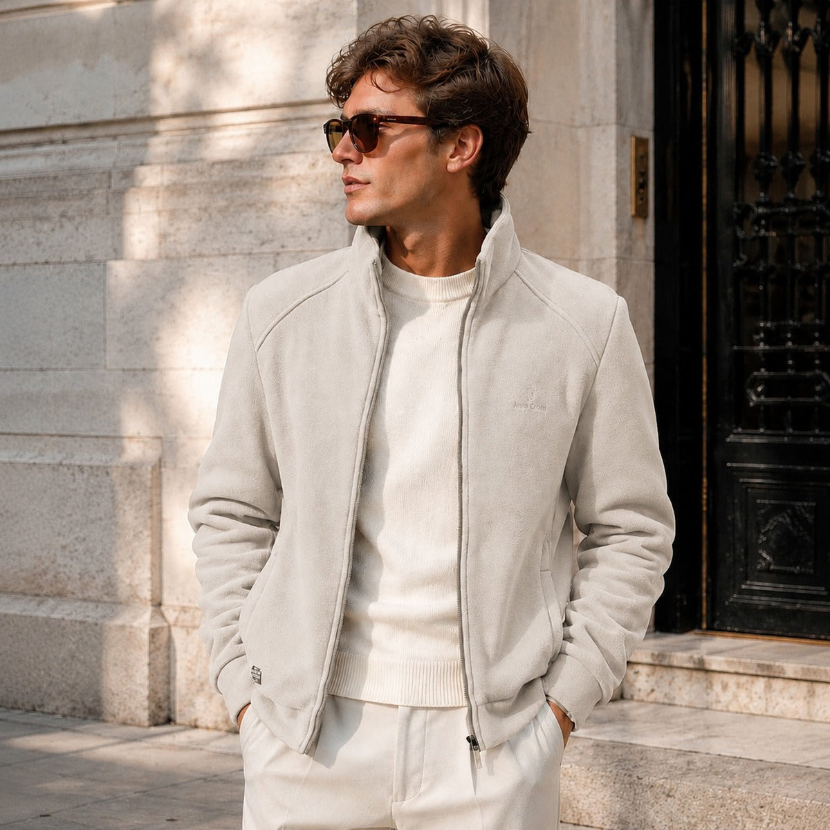 Arven™ Jacke Mit Hohem Kragen Und Lässiger Eleganz