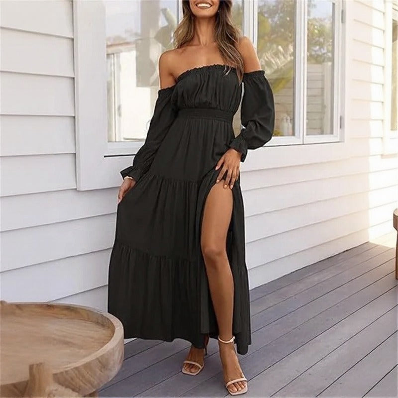Ravienna™ Off-Shoulder Kleid Mit Eleganter Leichtigkeit