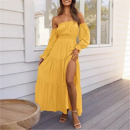 Ravienna™ Off-Shoulder Kleid Mit Eleganter Leichtigkeit