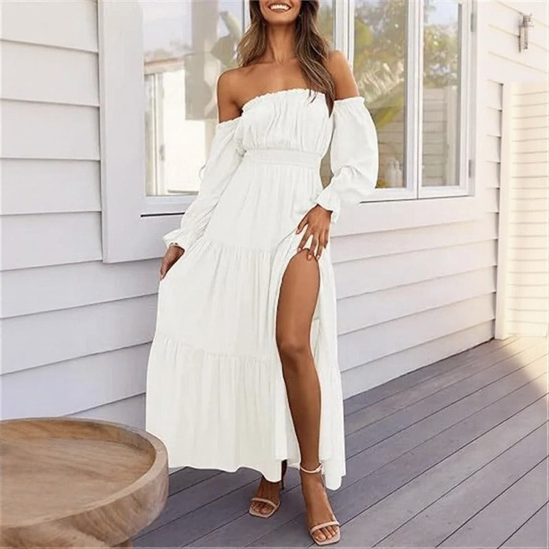 Ravienna™ Off-Shoulder Kleid Mit Eleganter Leichtigkeit