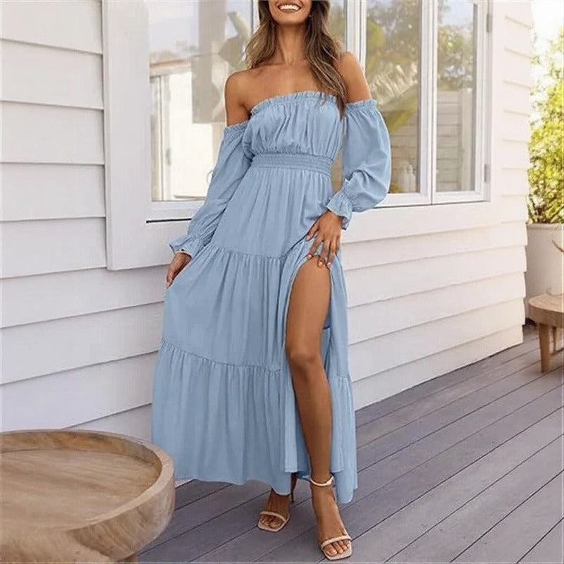 Ravienna™ Off-Shoulder Kleid Mit Eleganter Leichtigkeit