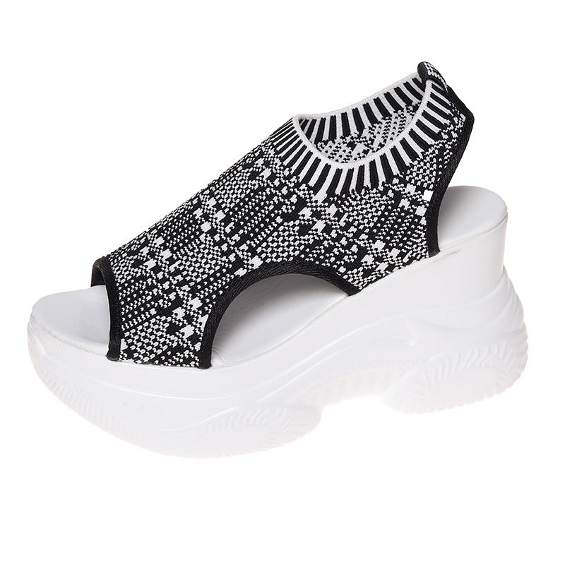 💥Sonderangebot🩷Offene Damen-Keilsandalen