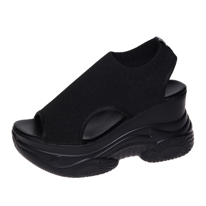 💥Sonderangebot🩷Offene Damen-Keilsandalen