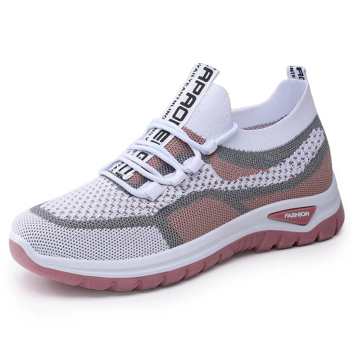 👟 Damen Laufschuhe mit Schnürung – Atmungsaktives Mesh – Gepolsterte Sohle – Rutschfest & Leicht – Für Sport & Freizeit