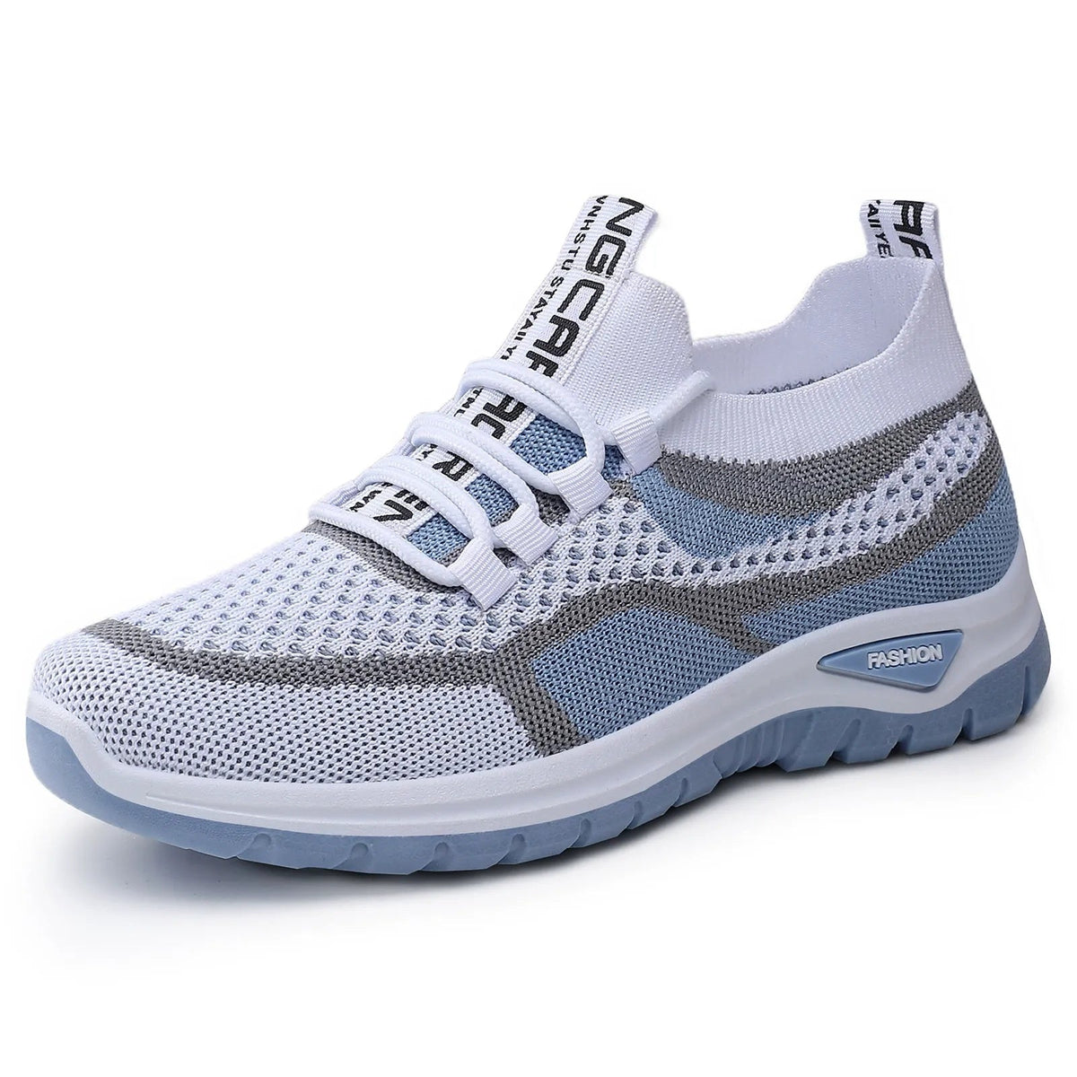 👟 Damen Laufschuhe mit Schnürung – Atmungsaktives Mesh – Gepolsterte Sohle – Rutschfest & Leicht – Für Sport & Freizeit