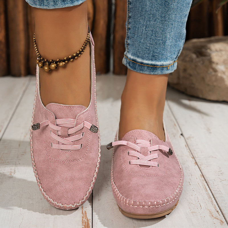 Damen-Casual-Loafer aus weichem PU-Leder – bequem, rutschfest & vielseitig kombinierbar 👟✨