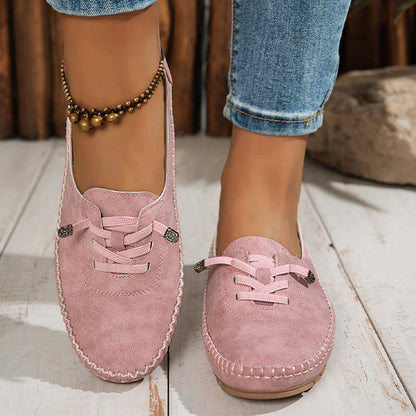 Damen-Casual-Loafer aus weichem PU-Leder – bequem, rutschfest & vielseitig kombinierbar 👟✨