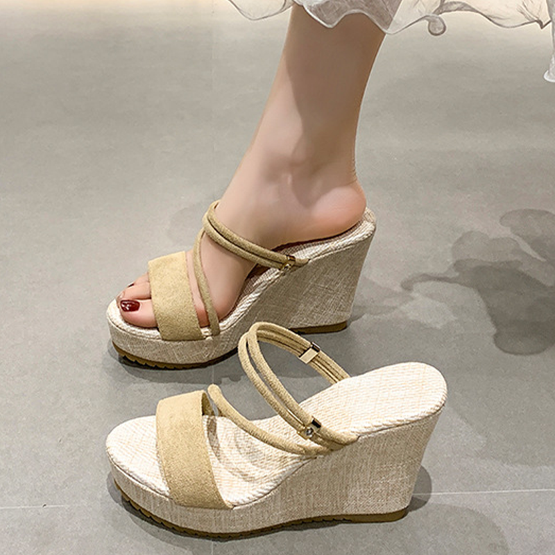 🔥-50% Aktion – Nur solange der Vorrat reicht⏳Keilplatform-Sandalen für Damen— Kostenloser Versand ab zwei Paaren