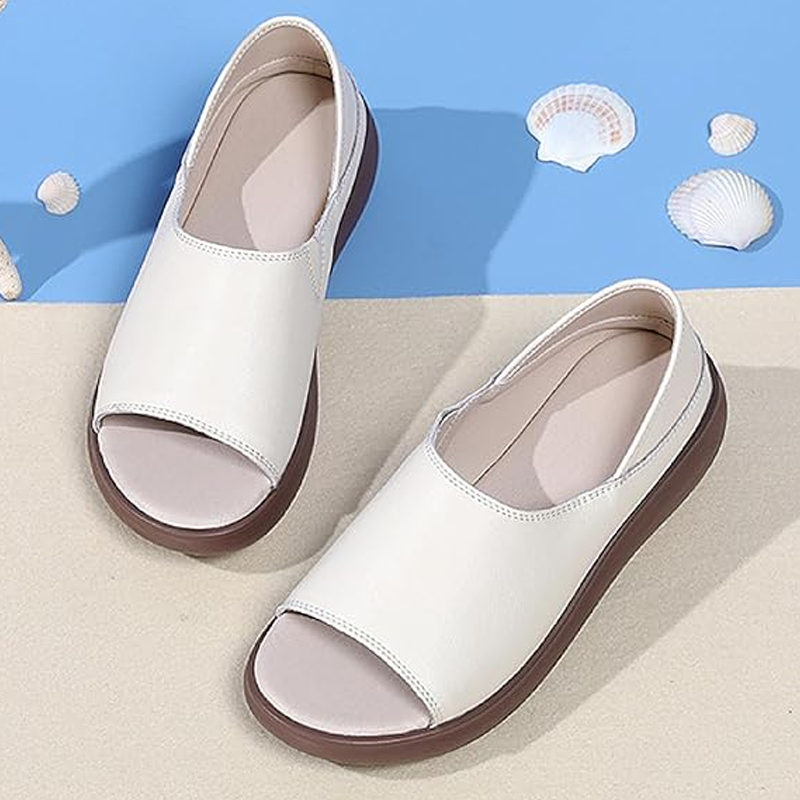 Women's Casual Peep-Toe Platform Sandals