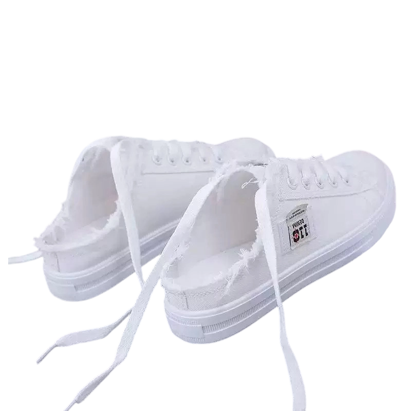 👟 50% RABATT! 👖 Damen Denim Mule Sneakers – Leichter Schlupf, Bequeme Sohle & Perfekt Für Einen Lässigen Sommerlook ☀️