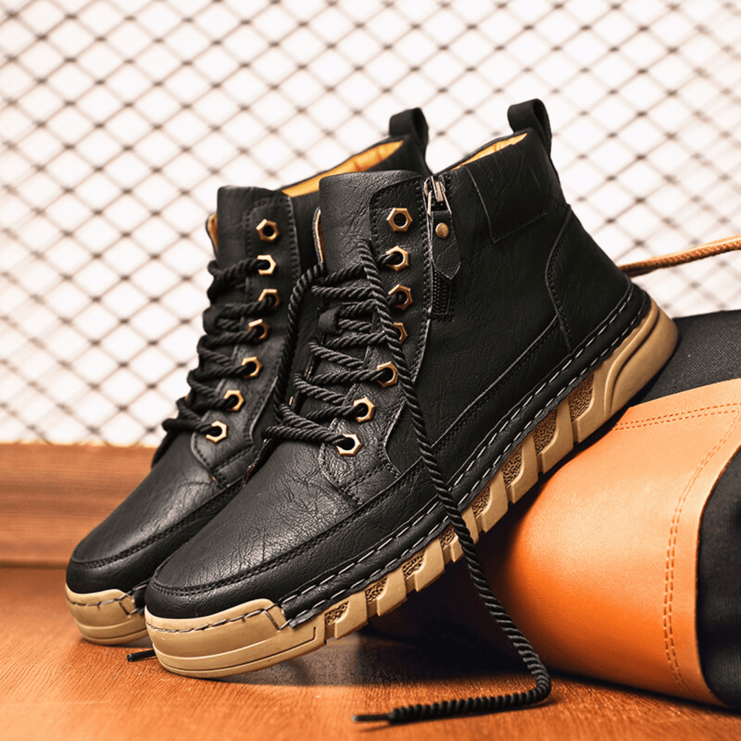Buffon – Urban Stiefeletten Aus Hochwertigem Leder